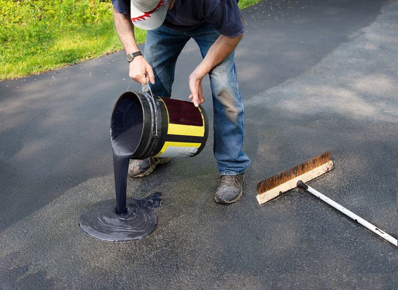 Driveway Crack Sealing